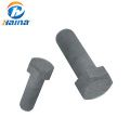 Hot Galvanized DIN930 Hex Bolt And Nut m30